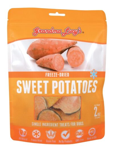 Grandma Lucys Dog Freeze Dried Sweet Potato Treat 2 oz.