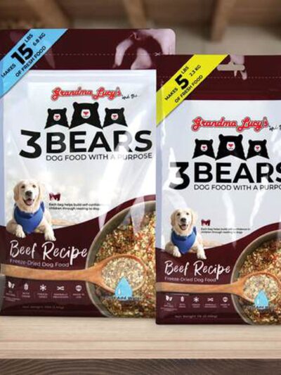 Grandma Lucys Dog 3 Bears Beef 1Lb