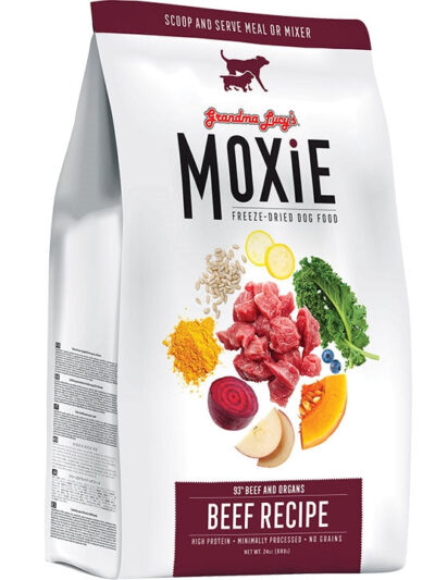 Grandma Lucys Dog Moxie Grain Free Beef 8 oz.