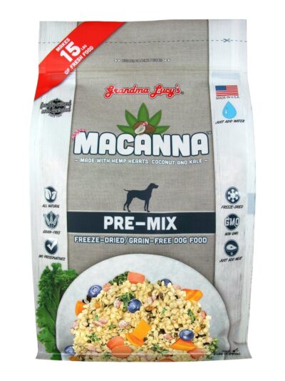 Grandma Lucys Dog Macanna Ana Grain Free Free Pre-Mix 3 Lbs.