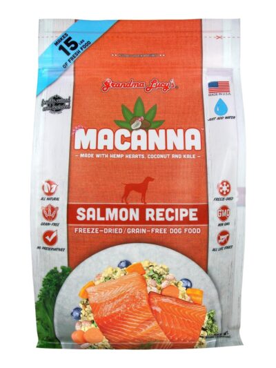 Grandma Lucys Dog Macanna Ana Grain Free Free Salmon 3 Lbs.