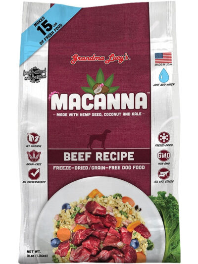 Grandma Lucys Dog Macanna Ana Grain Free Free Beef Trial 1 Lbs