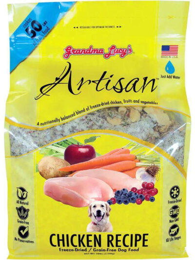 Grandma Lucys Dog Artisian Grain Free Chicken 10 Lbs.