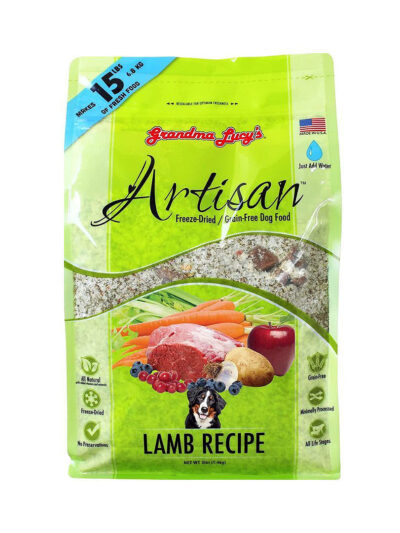 Grandma Lucys Dog Artisian Grain Free Lamb 3 Lbs.