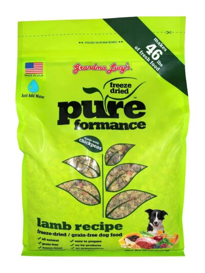 Grandma Lucys Dog Pure Grain Free Lamb Chickpea 10 Lbs.