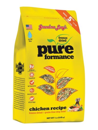 Grandma Lucys Dog Freeze-Dried Pure Grain Free Chicken 1Lb