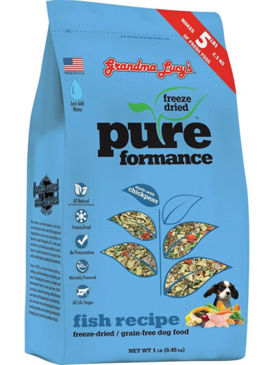 Grandma Lucys Dog Freeze-Dried Pure Grain Free Fish 1Lb