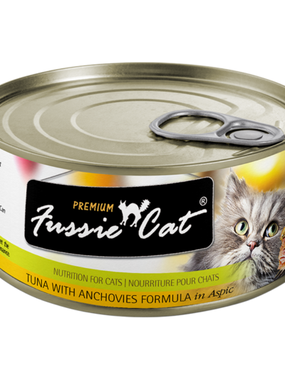 Fussie Cat Premium Tuna Anchovy In Aspic 2.82oz. (Case of 24)