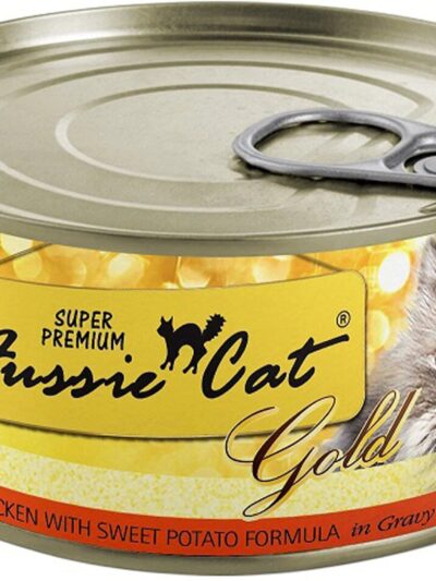 Fussie Cat Gold Chicken Sweet Potato 2.82oz. (Case of 24)