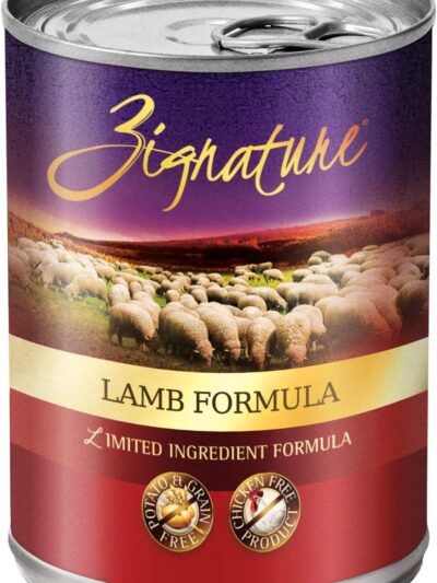 Zignature Dog Canned 13oz. Lamb (Case of 12)