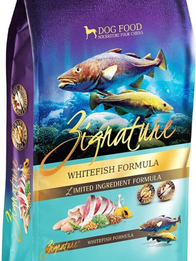 Zignature Dog 4Lb. Whitefish