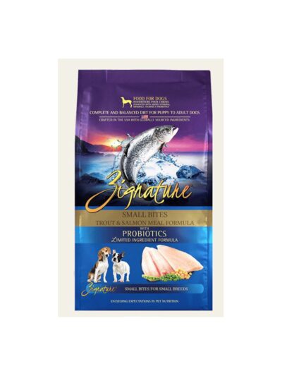 Zignature Dog 12.5Lb Small Bite Trout Salmon