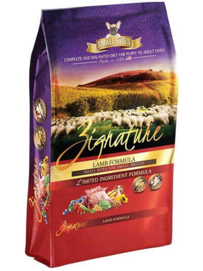 Zignature Dog 4Lb. Small Bite Lamb