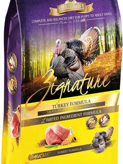 Zignature Dog 4Lb. Small Bite Turkey