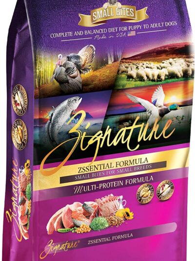 Zignature Dog 4Lb. Small Bite Zssentials