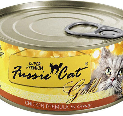 Fussie Cat Gold Chicken Gravy  2.82oz. (Case of 24)