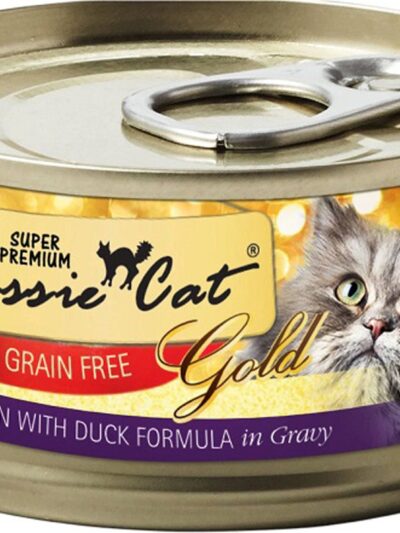 Fussie Cat Chicken With Duck In Gravy 5.5oz. (Case of 24)