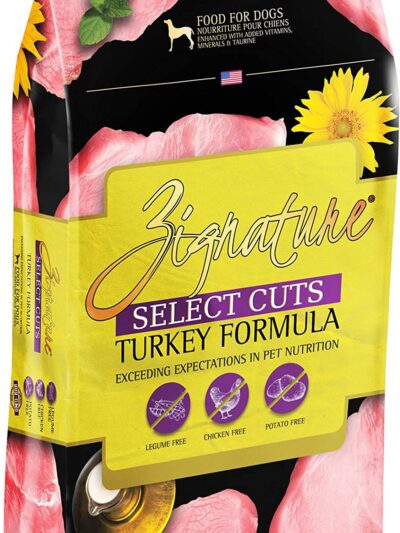 Zignature Dog 12.5Lb Select Cut Turkey