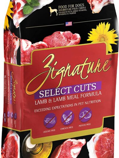Zignature Dog 12.5Lb Select Cut Lamb