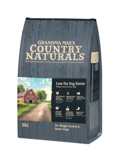 Grandma Mae's Country Naturals Low Fat Dry Dog Food Chicken & Rice 28lb