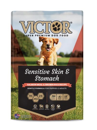 Victor Super Premium Dog Food Sensitive Skin & Stomach
Salmon & Brown Rice, 1ea/5 lb