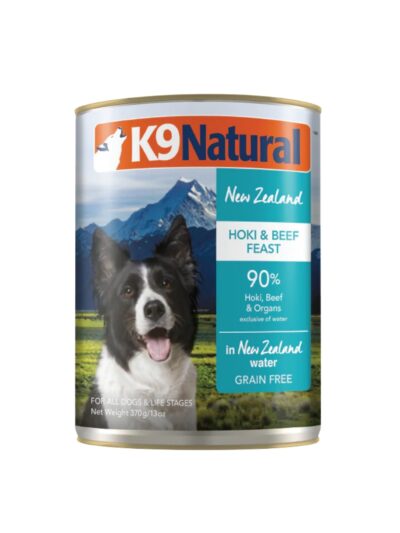 K9 Natural Dog Grain Free Hoki & Beef 13oz. (Case of 12)