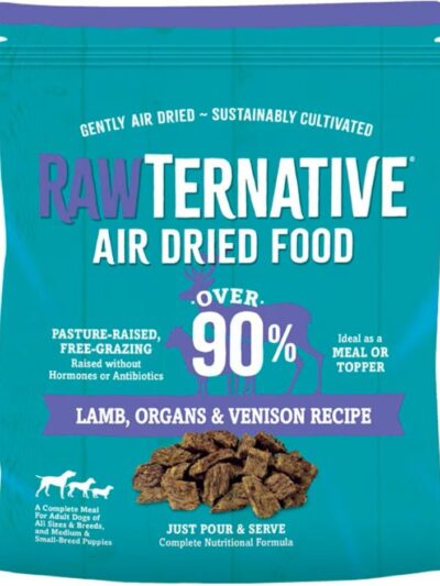 Grandma Mae's Country Naturals Rawternative Air Dried Dog Food Lamb, Organs & Venison 3lb