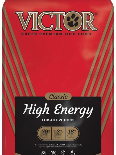 Victor Super Premium Dog Food Classic High Energy Dry Dog Food Beef 40lb